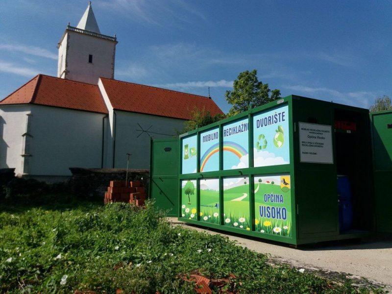 Mobilno reciklažno dvorište u općini Visoko